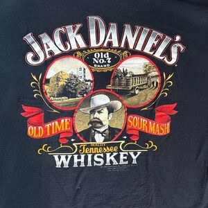 Jack Daniels Black Old Time Whiskey Tee